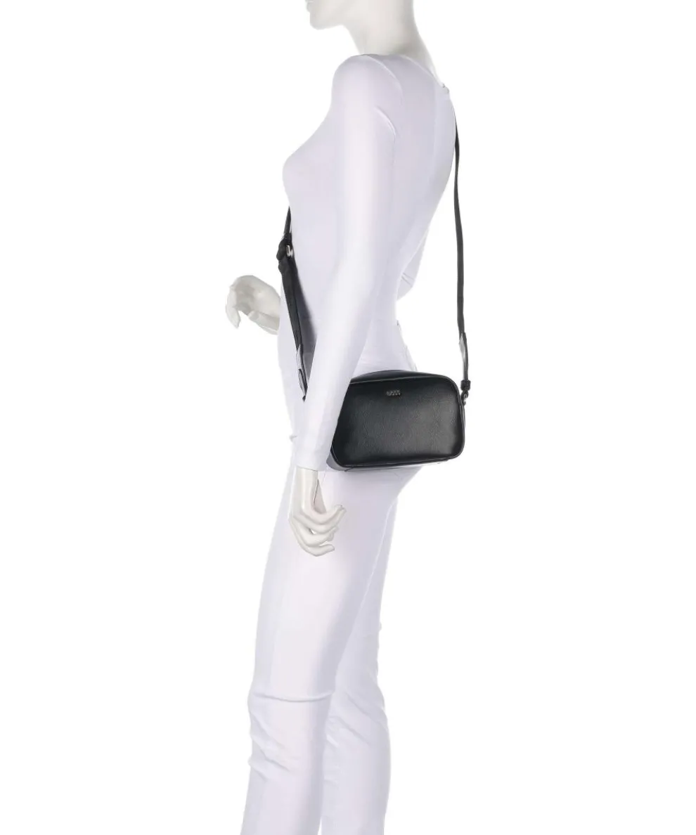 Sandy Umhängetasche Lederimitat schwarz