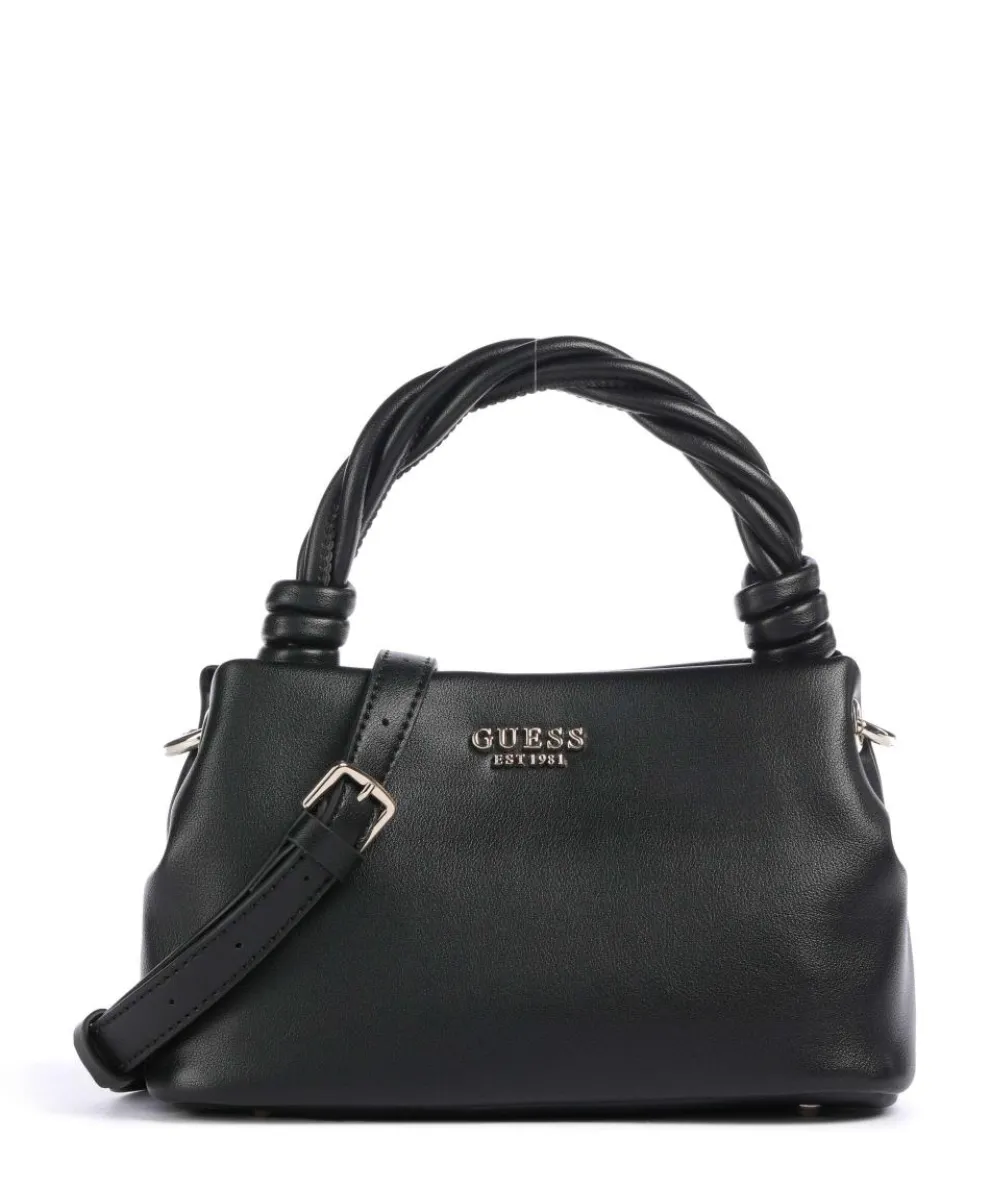 Sansa Umhängetasche Lederimitat schwarz