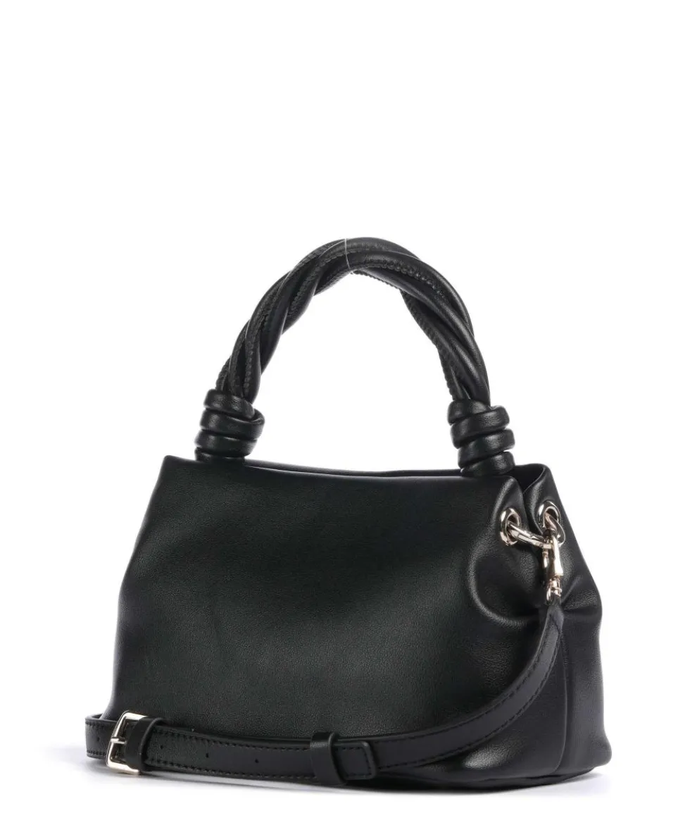 Sansa Umhängetasche Lederimitat schwarz