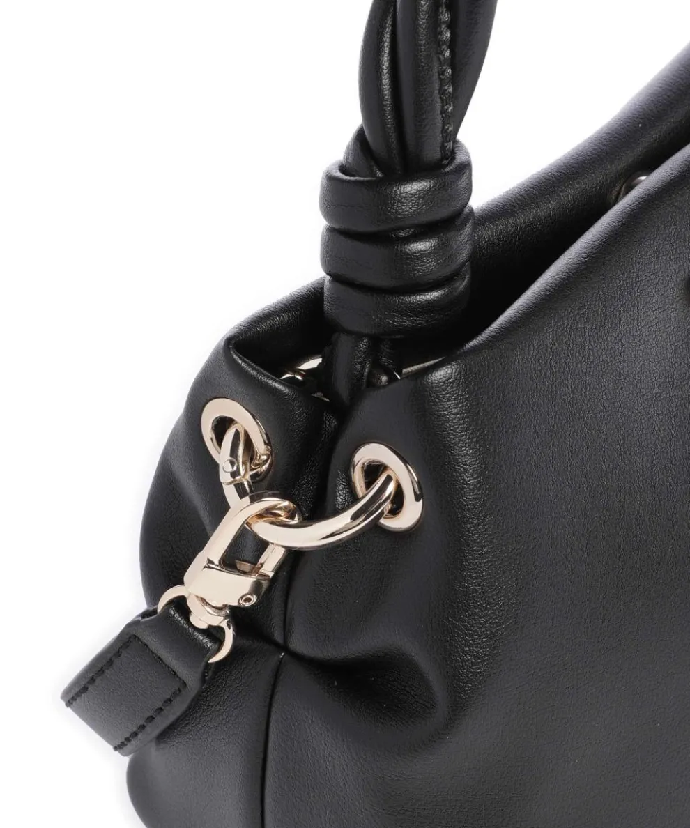 Sansa Umhängetasche Lederimitat schwarz