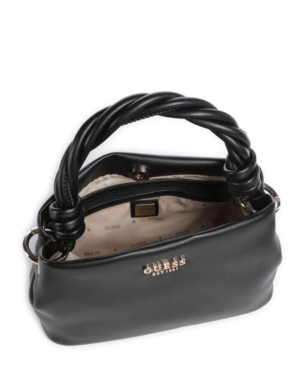 Sansa Umhängetasche Lederimitat schwarz