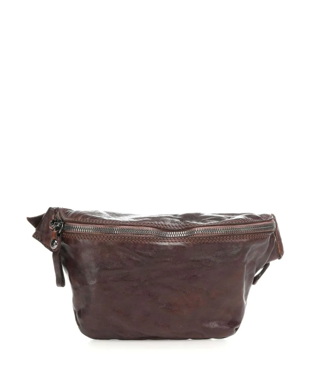 Santarcangelo Umhängetasche fein genarbtes Rindsleder braun
