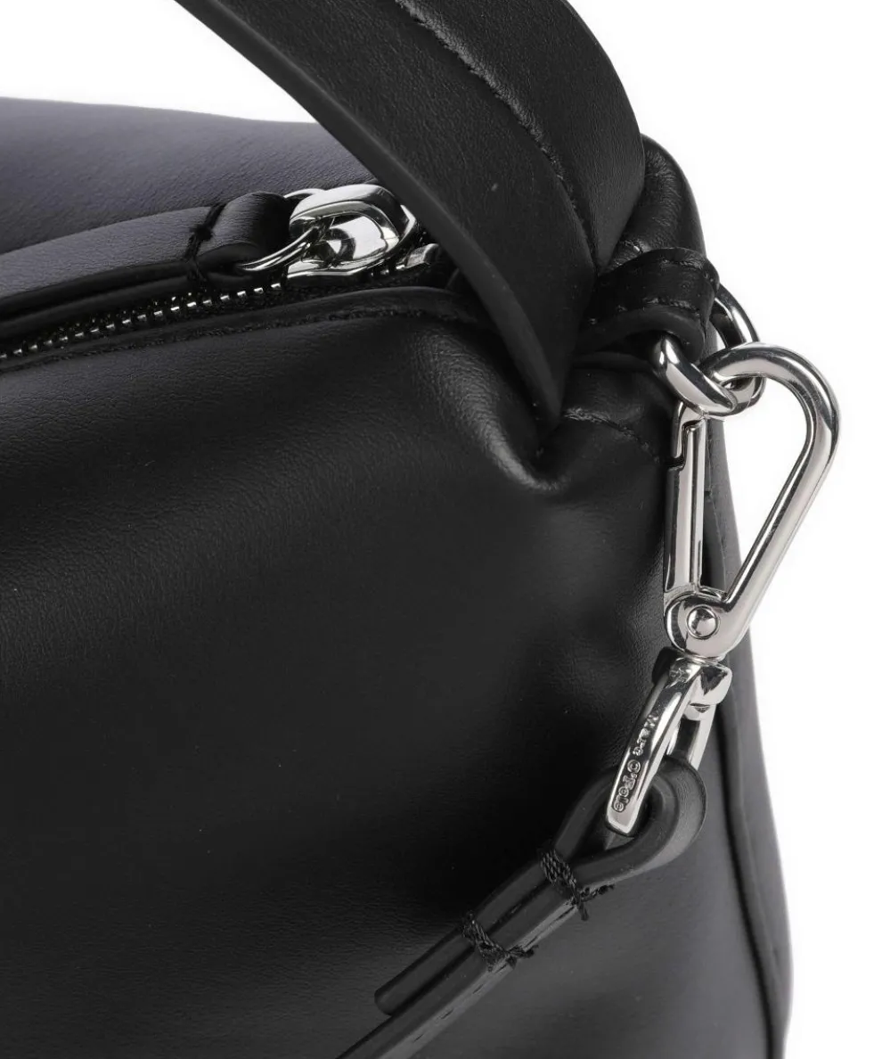 Sanya S Handtasche Lederimitat schwarz