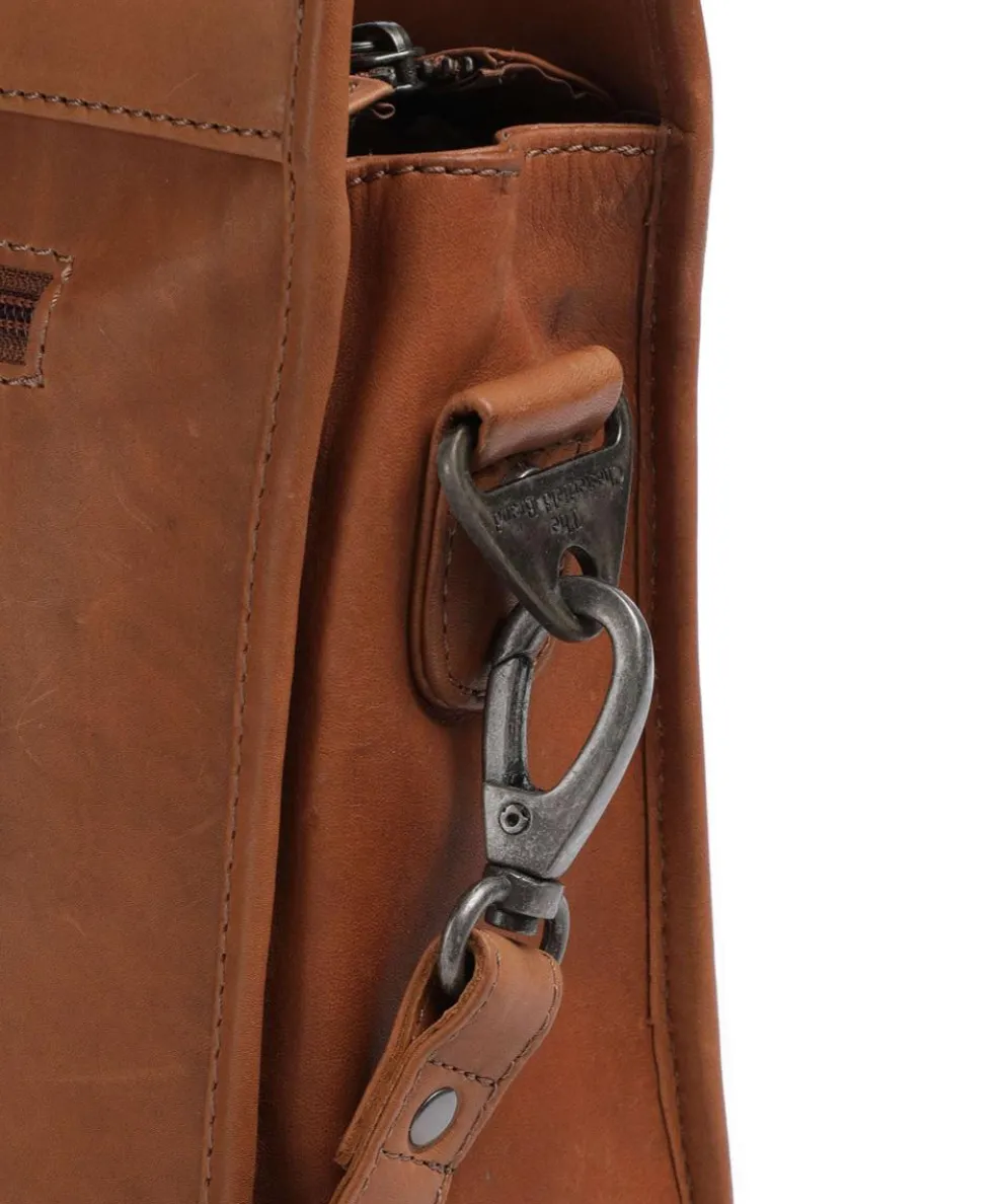 Cow Wax Pull Up Manly Shopper 15″ Rindsleder cognac