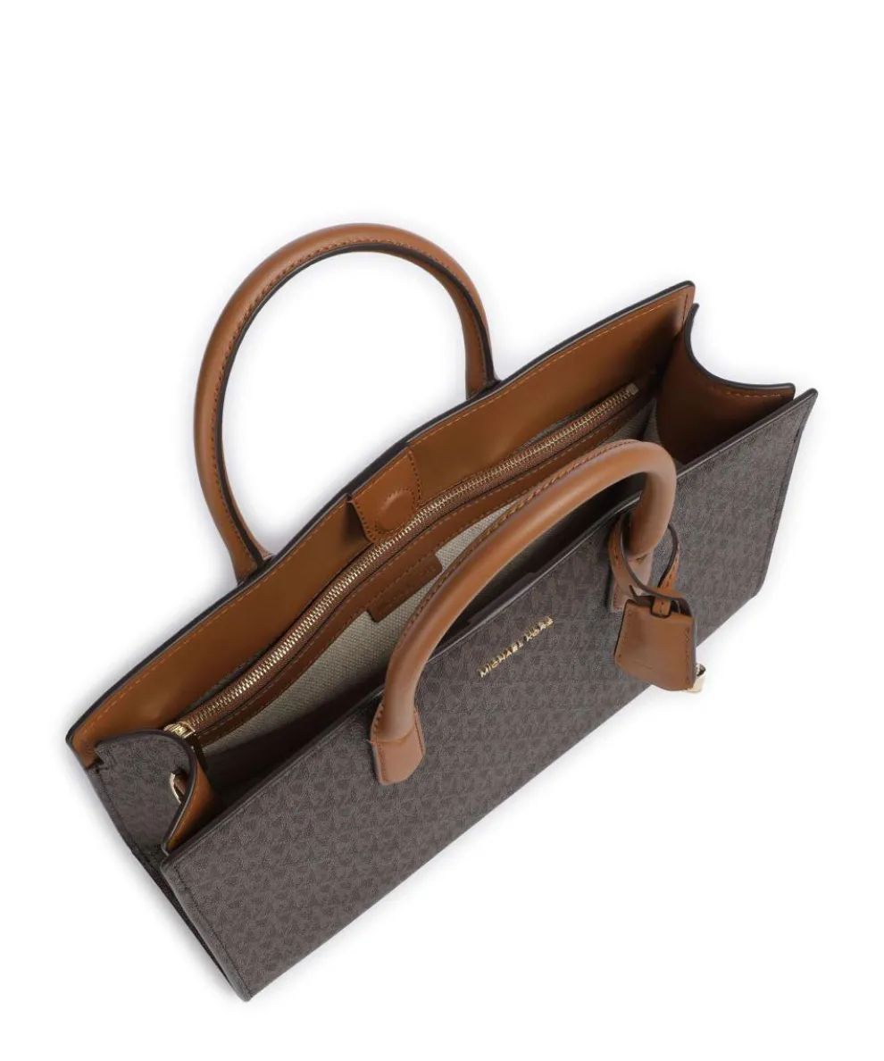 Scarlett Handtasche Canvas dunkelbraun