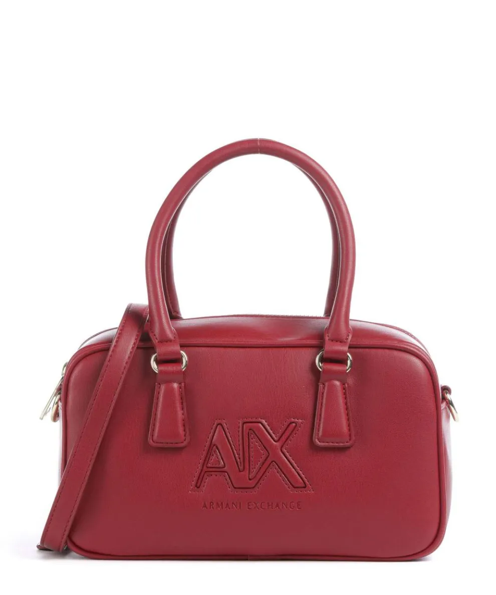 Scarlett S Handtasche Lederimitat dunkelrot