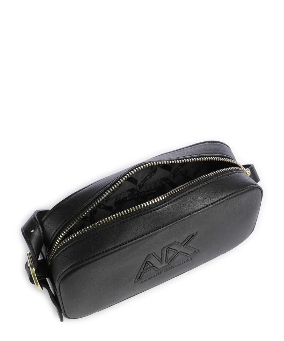 Scarlett Schultertasche Lederimitat schwarz