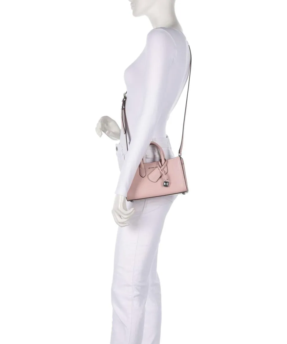 Scarlett XS Umhängetasche genarbtes Rindsleder rosa