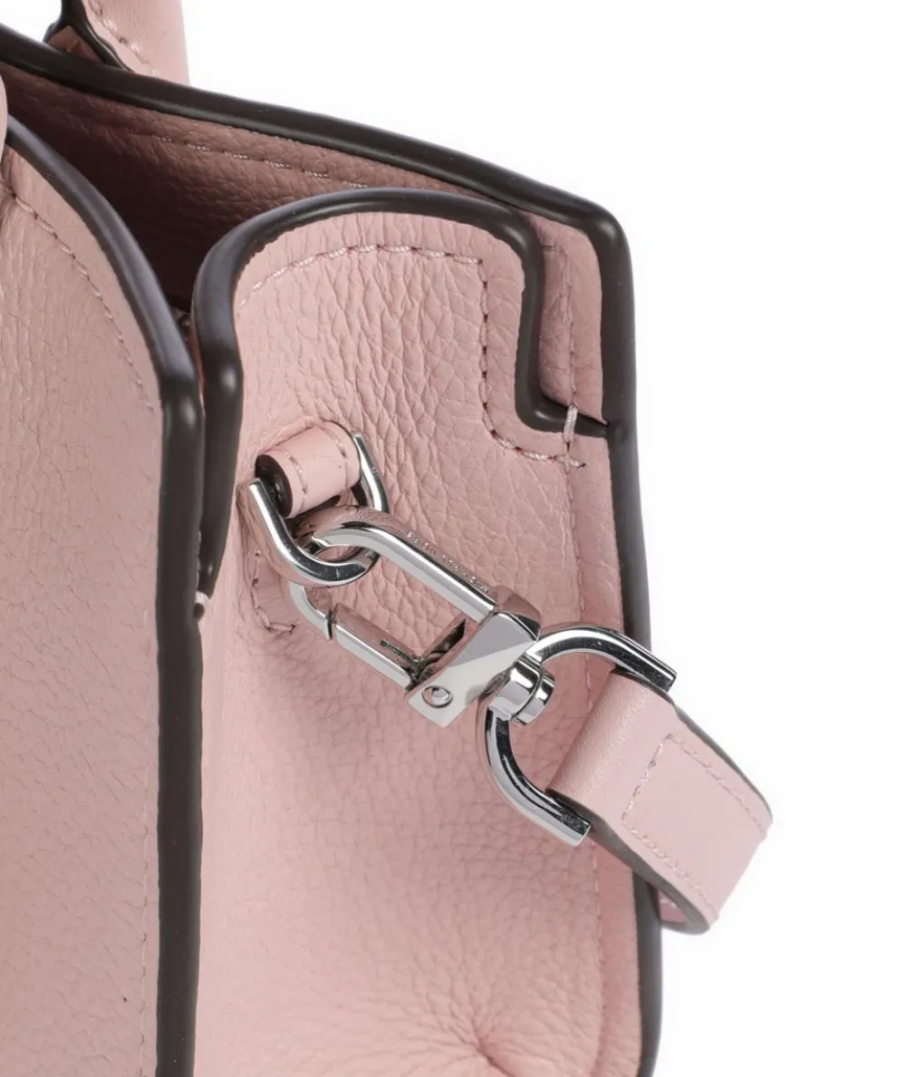 Scarlett XS Umhängetasche genarbtes Rindsleder rosa