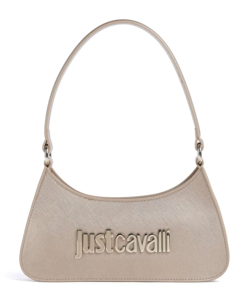 Schultertasche Lederimitat gold