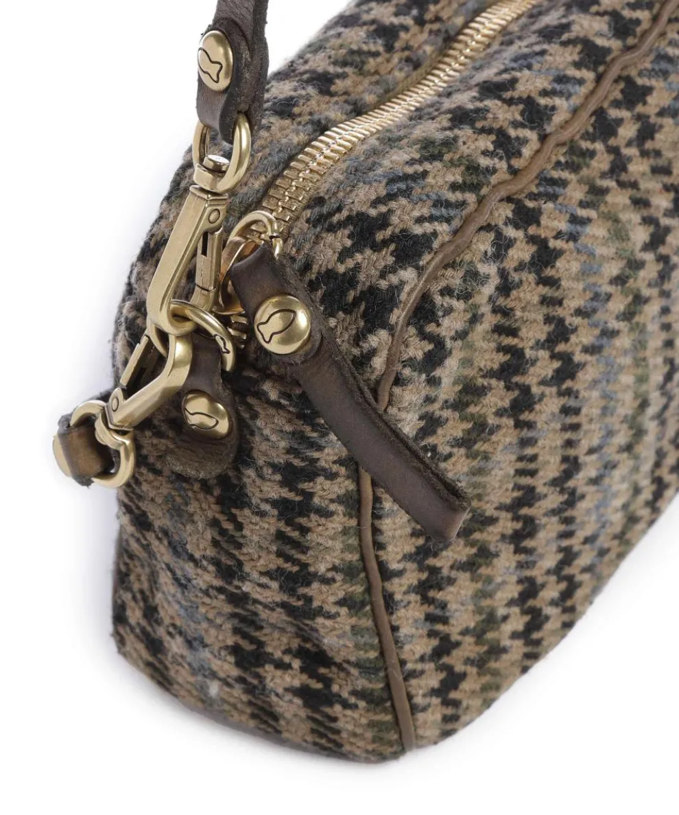 Schultertasche Textil mehrfarbig