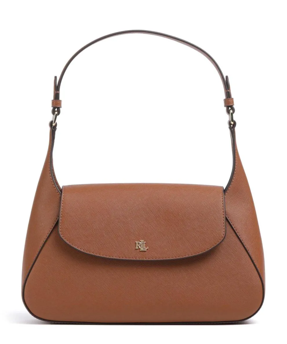 Schylar Medium Schultertasche Rindsleder braun