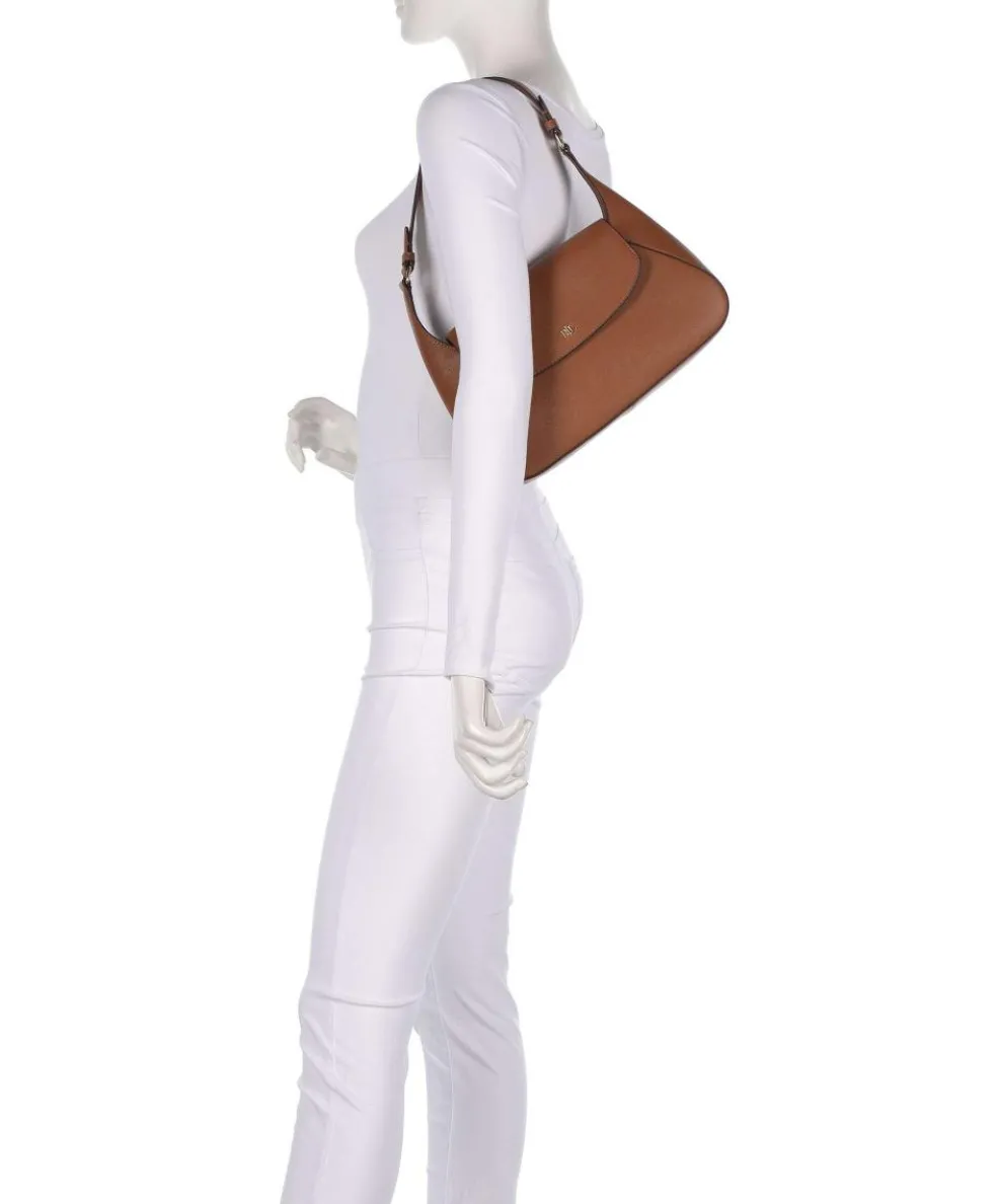 Schylar Medium Schultertasche Rindsleder braun