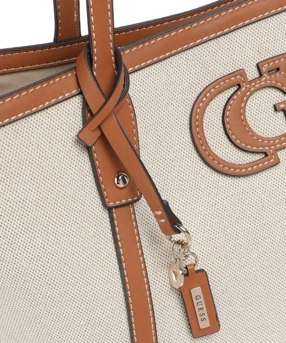 Sebina Shopper Baumwolle beige/braun