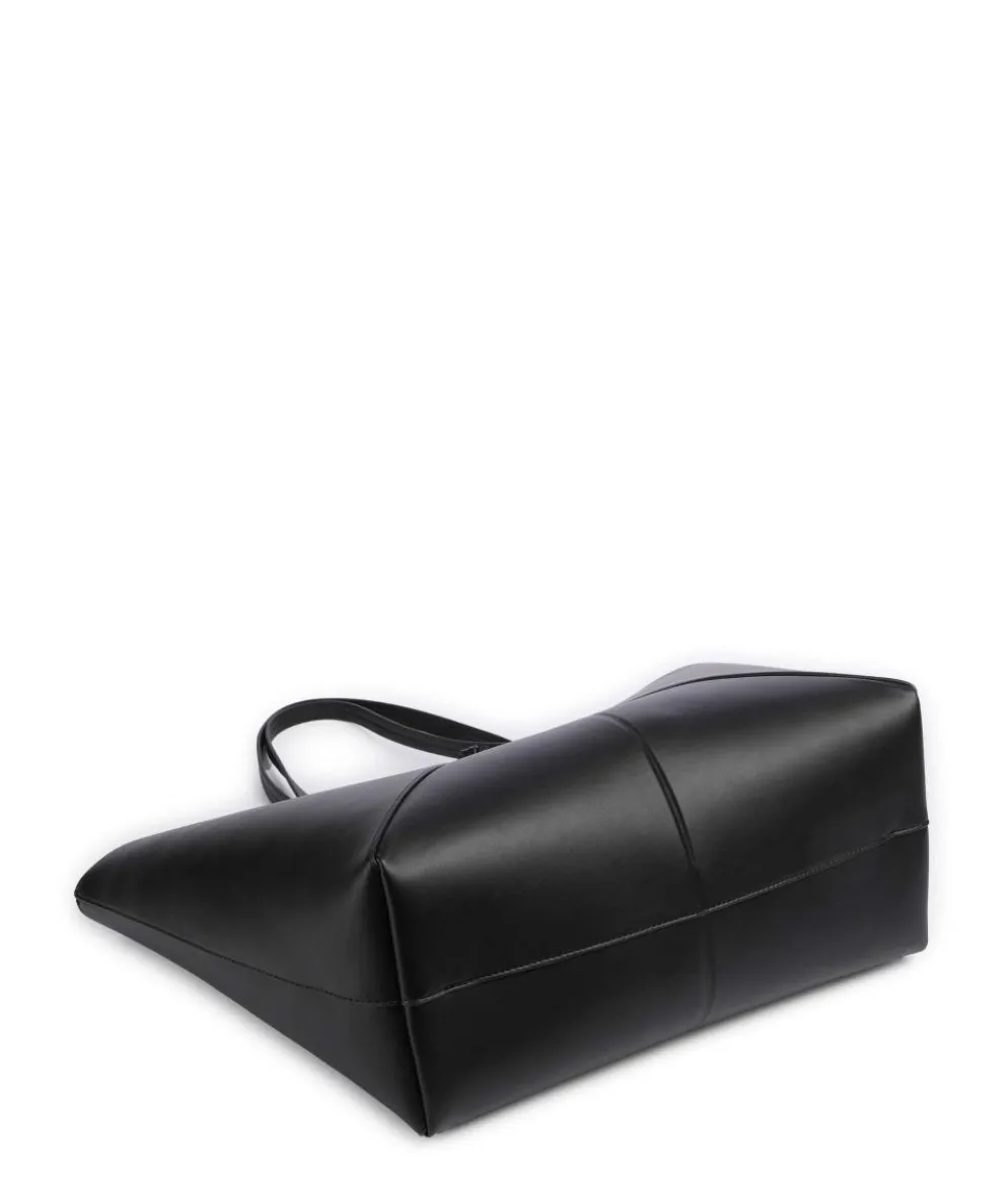 Seija L Shopper Lederimitat schwarz