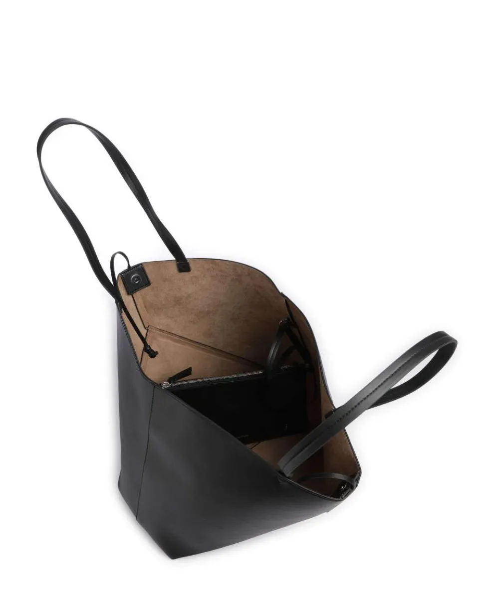 Seija L Shopper Lederimitat schwarz