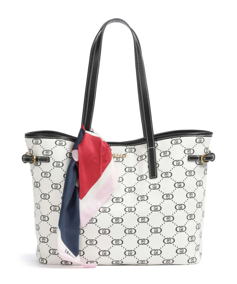 Selda Shopper Lederimitat creme