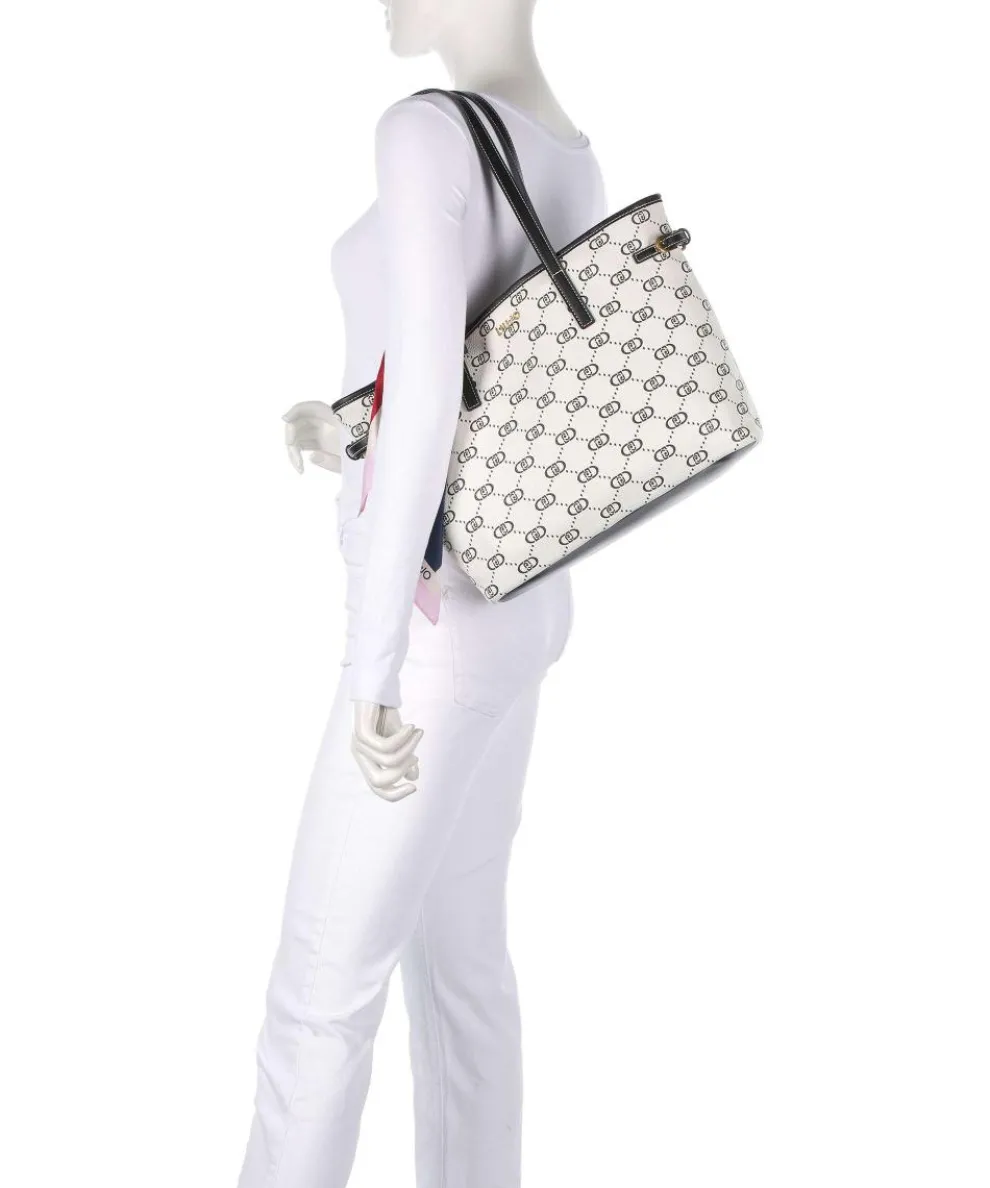 Selda Shopper Lederimitat creme