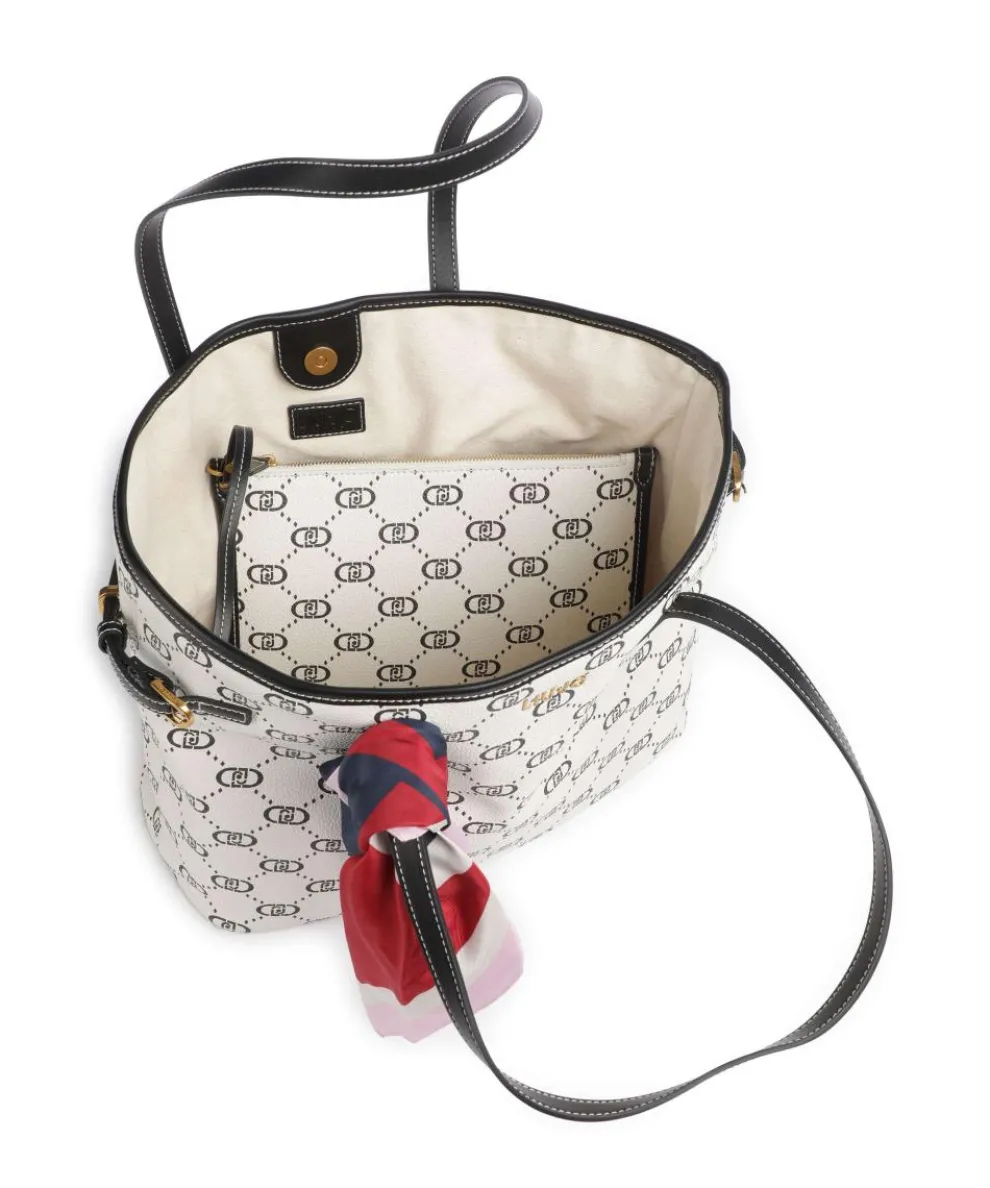 Selda Shopper Lederimitat creme