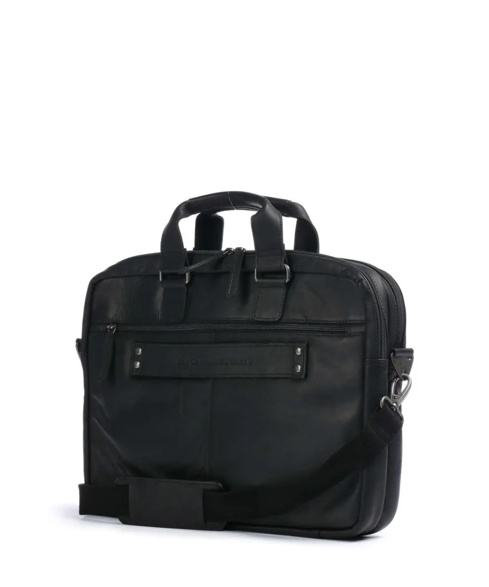 Seth Aktentasche 15″ Pull-Up Rindsleder schwarz