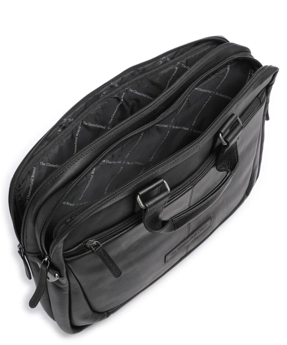 Seth Aktentasche 15″ Pull-Up Rindsleder schwarz