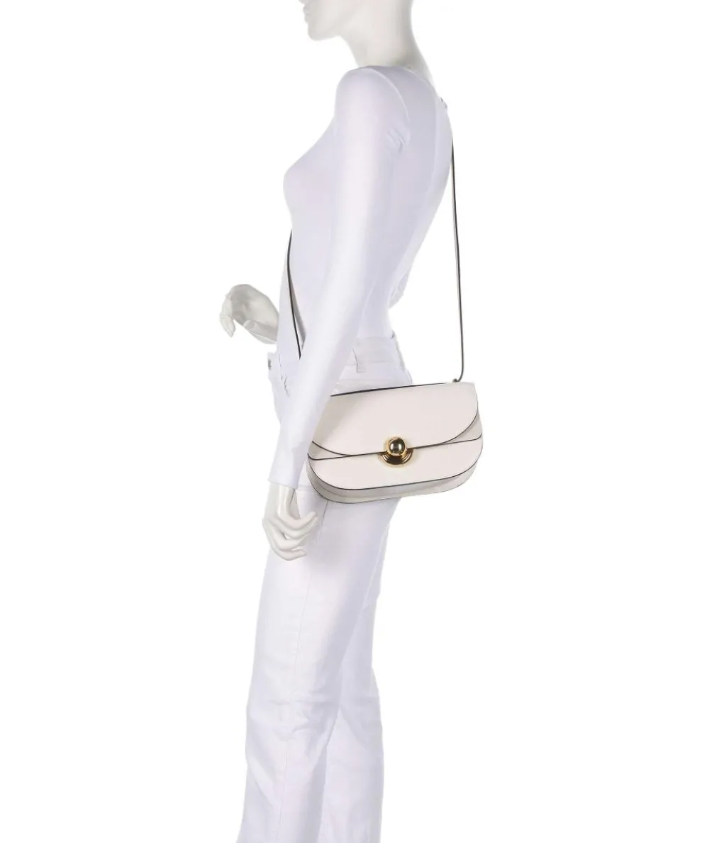 Sfera S Schultertasche fein genarbtes Kalbsleder creme