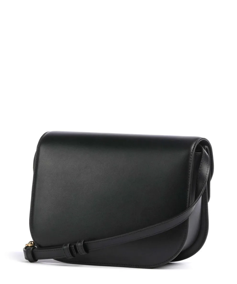 Sfera S Umhängetasche fein genarbtes Kalbsleder schwarz