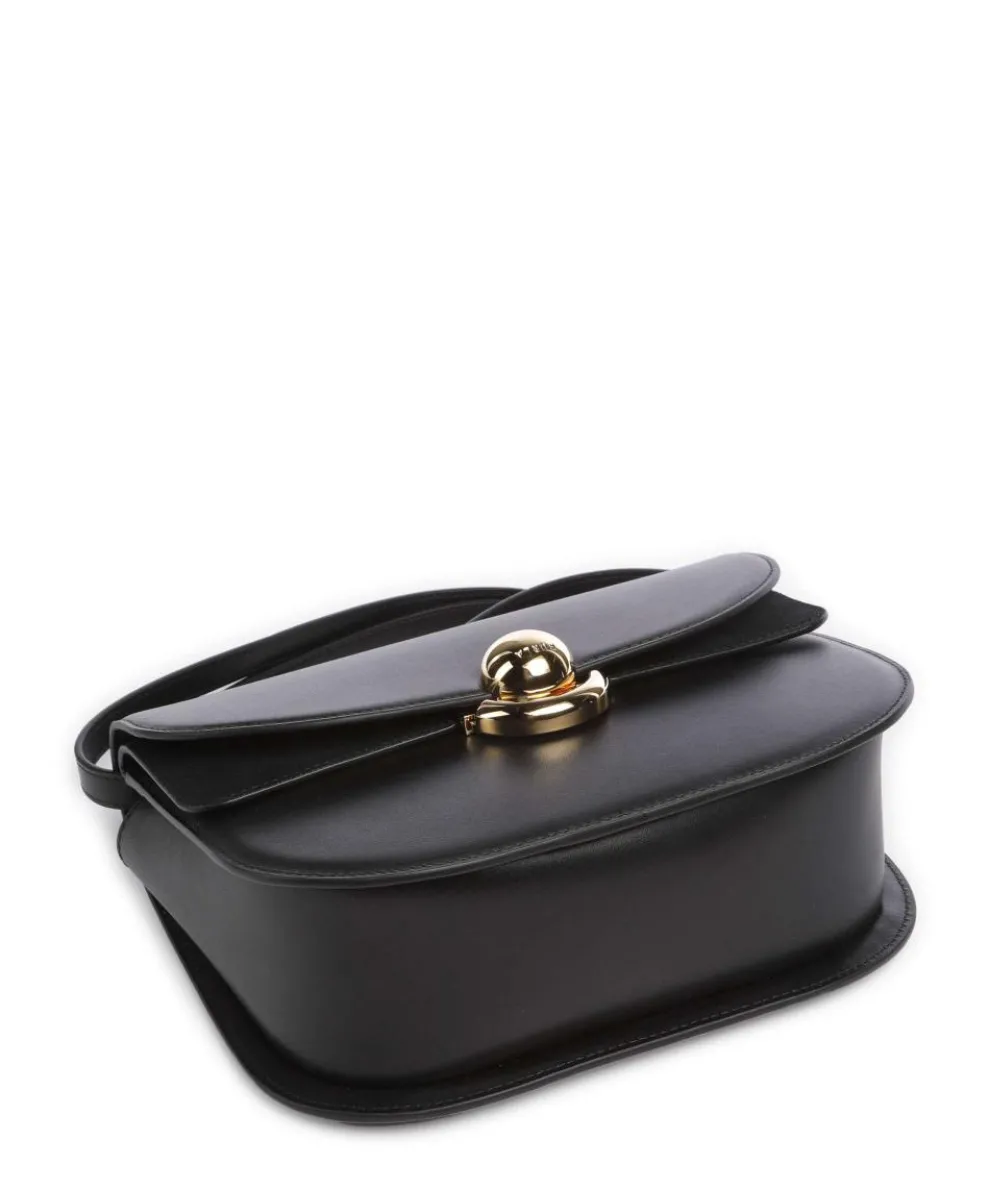 Sfera S Umhängetasche fein genarbtes Kalbsleder schwarz