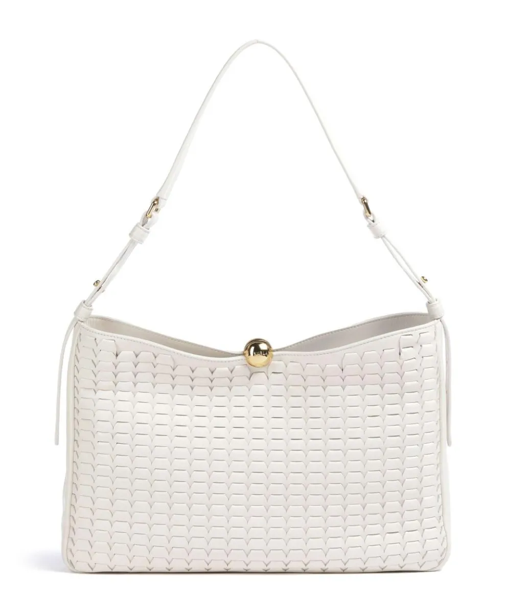 Sfera Soft L Beuteltasche fein genarbtes Leder creme
