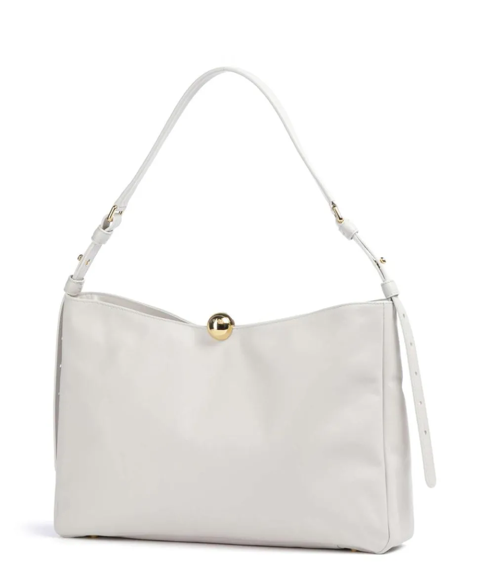 Sfera Soft L Beuteltasche Nappa Kalbsleder weiß