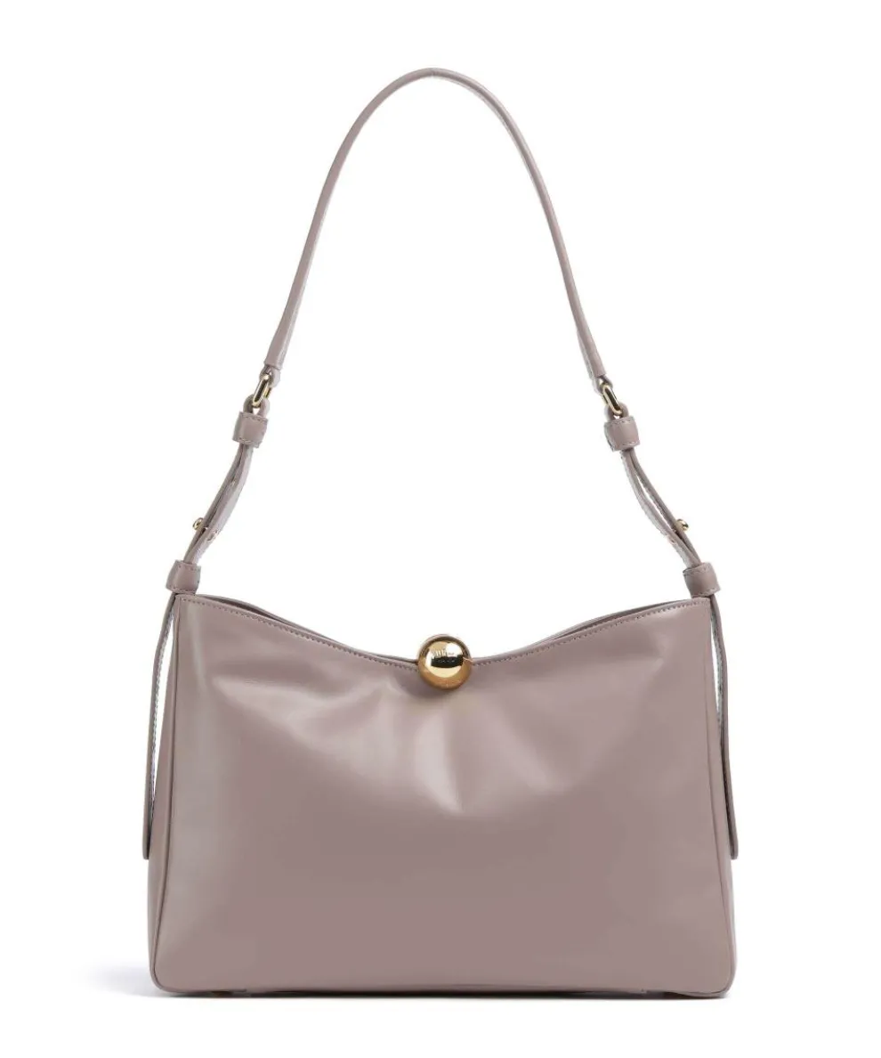 Sfera Soft M Beuteltasche fein genarbtes Leder taupe