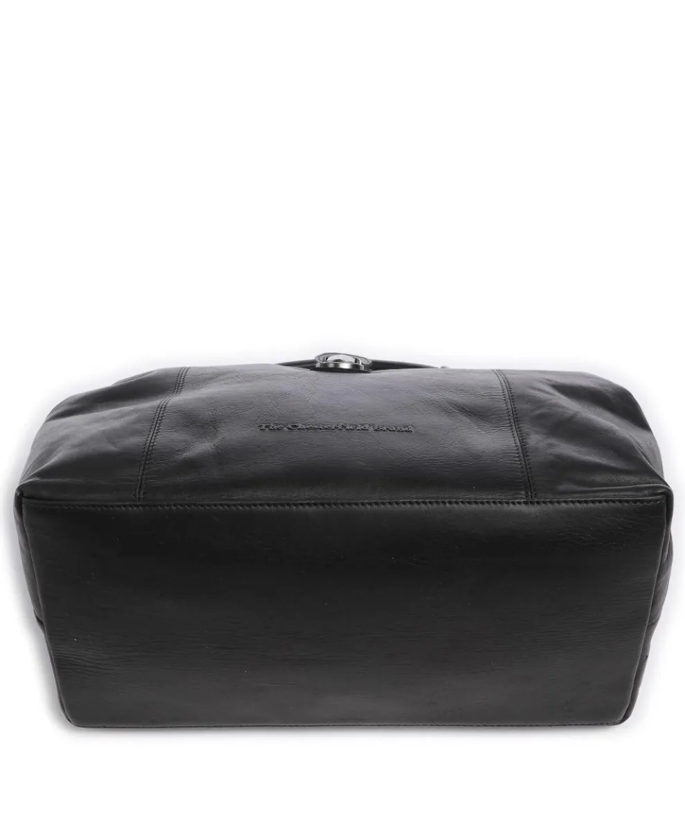 Shaun Handtasche Pull-Up Rindsleder schwarz