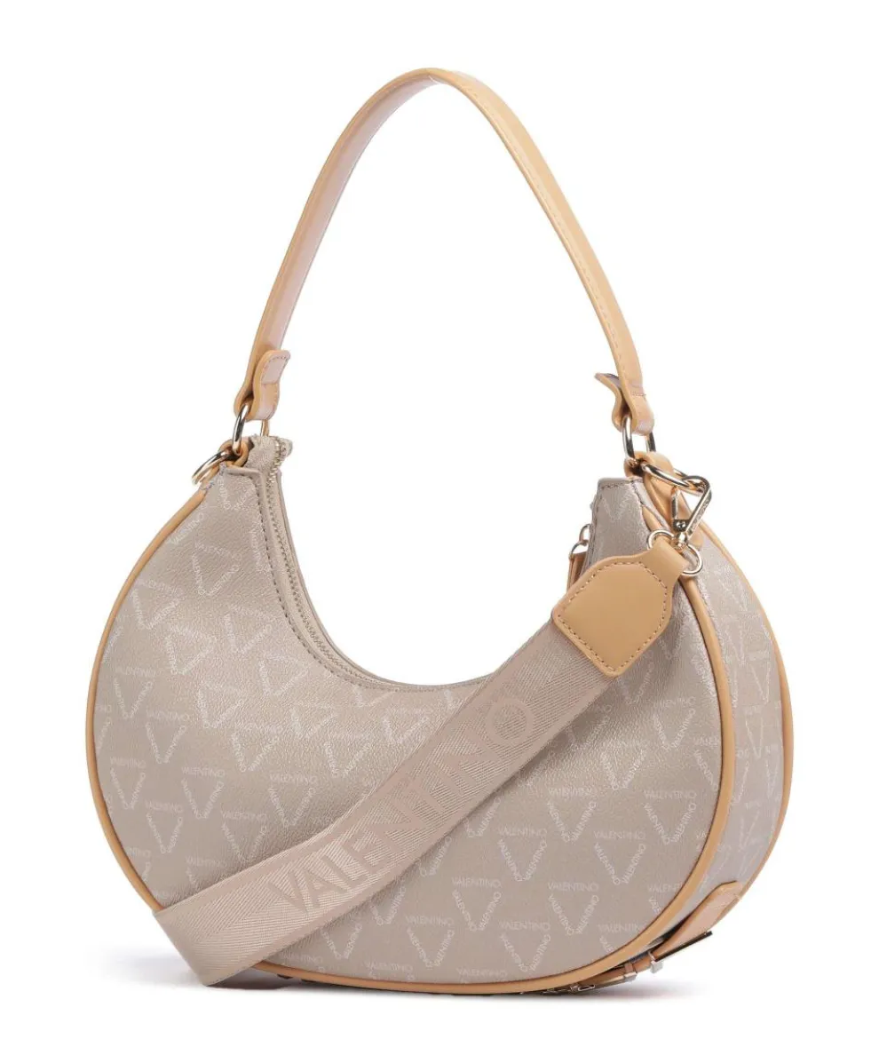 Shelby Schultertasche Lederimitat beige