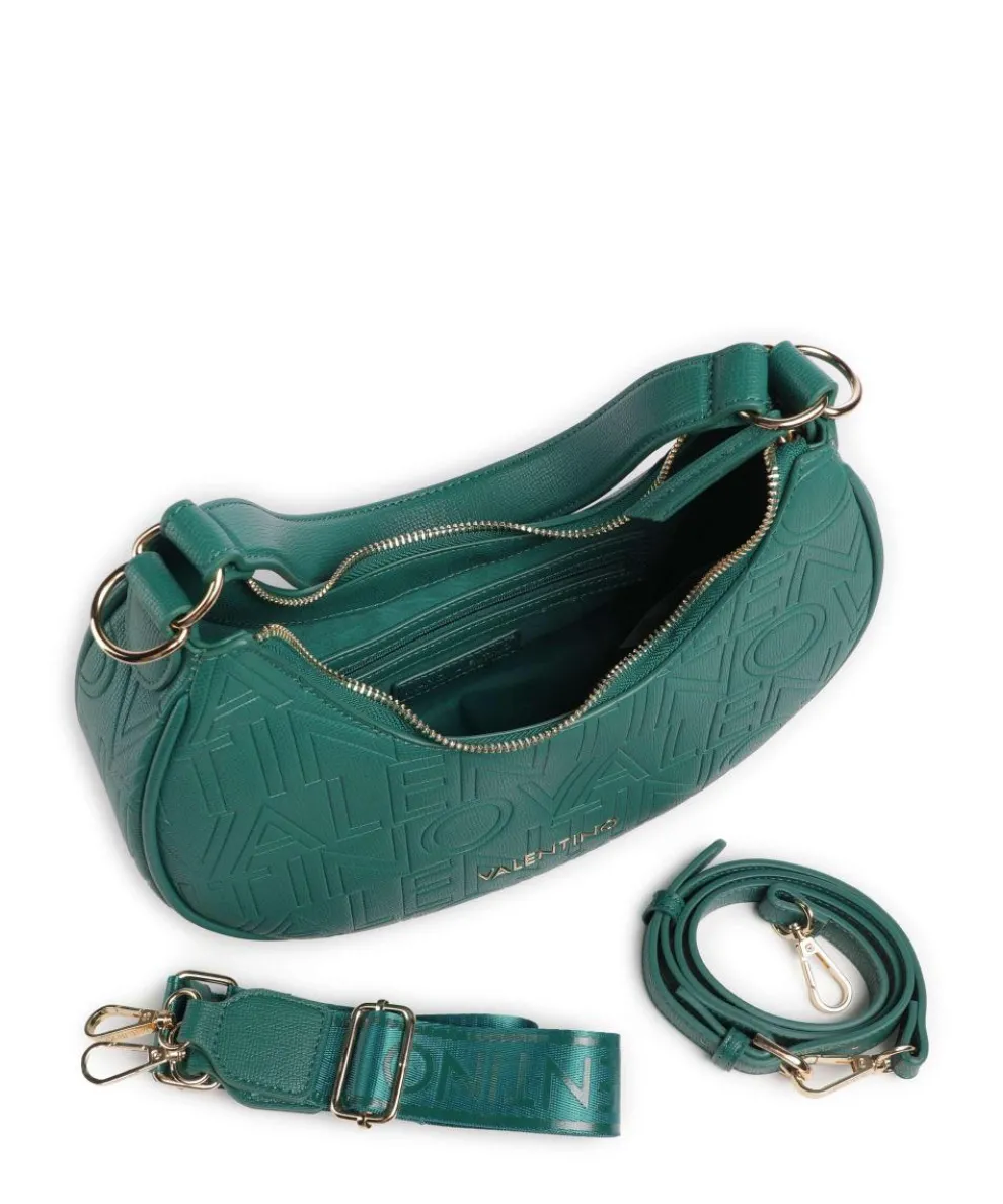 Shelby Schultertasche Lederimitat grün