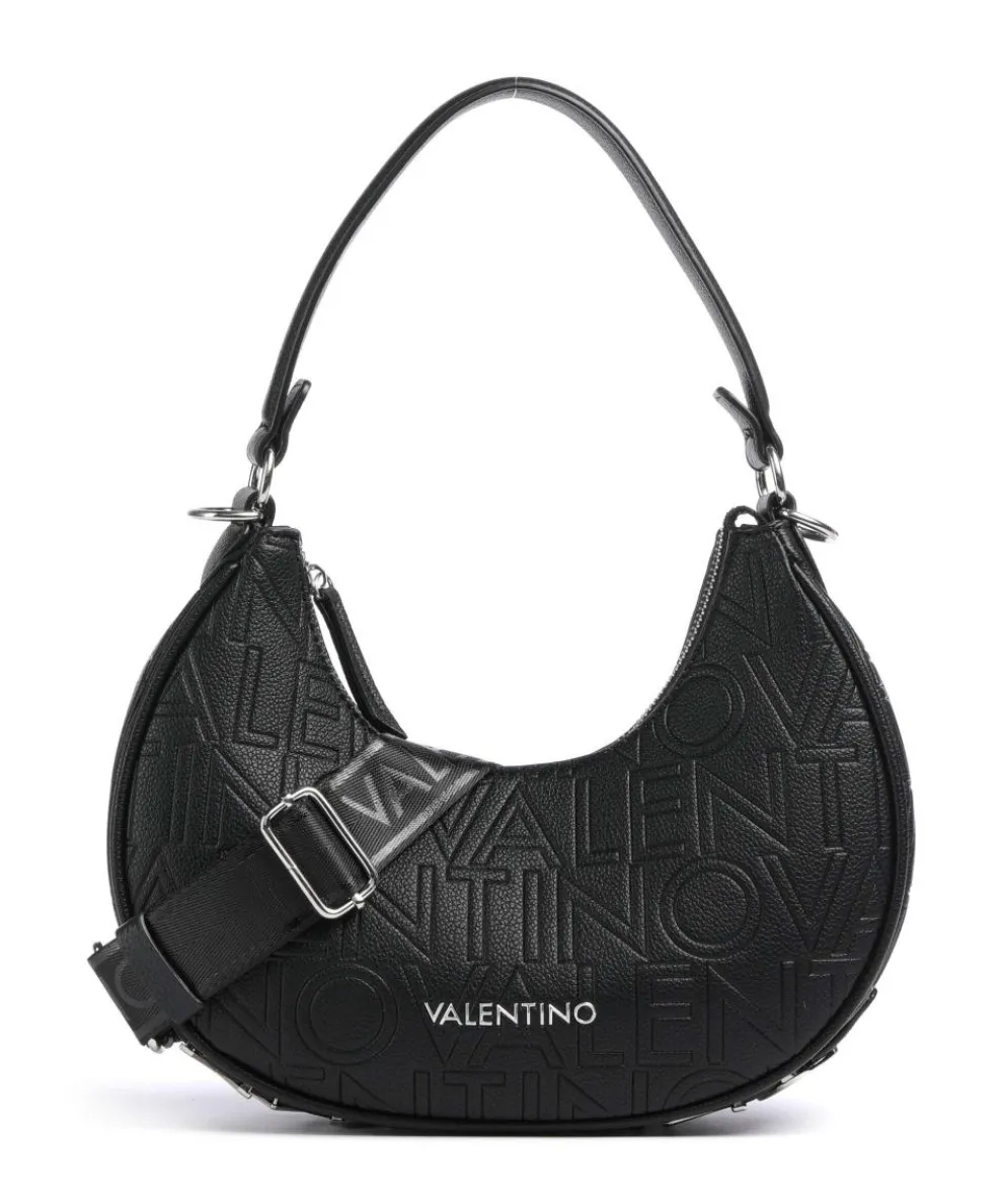 Shelby Schultertasche Lederimitat schwarz