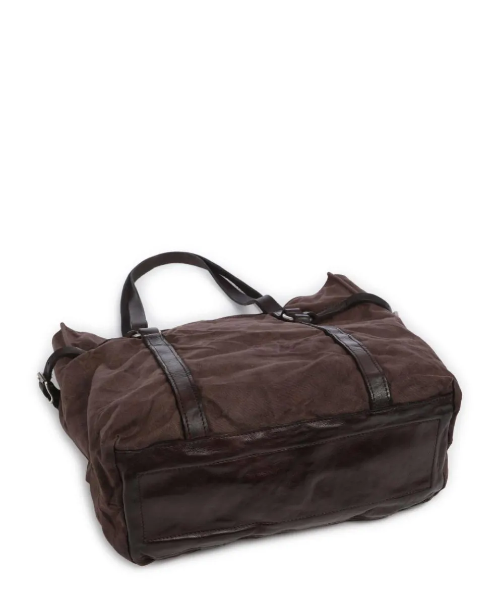 Shopper Baumwolle dunkelbraun