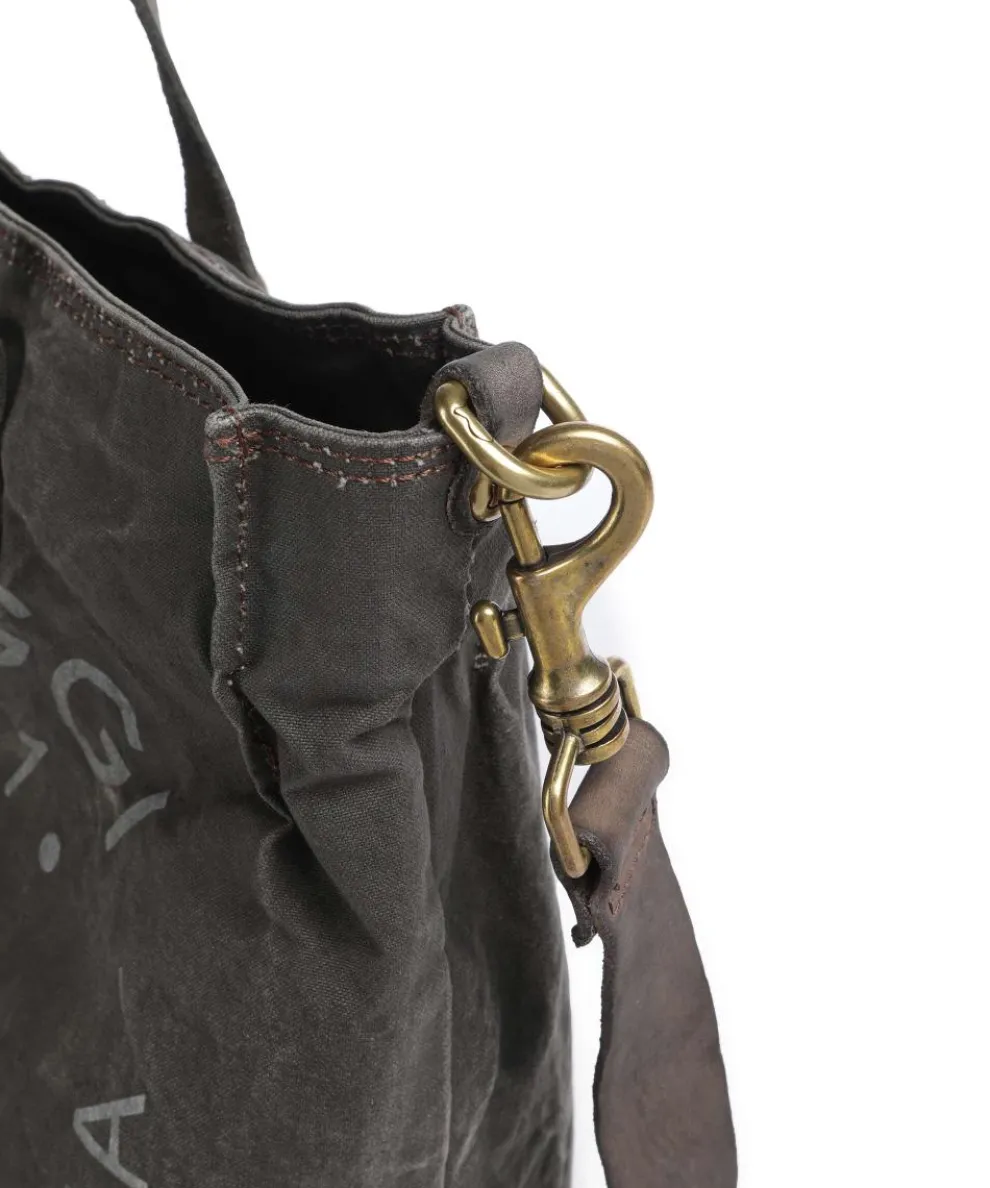 Shopper Canvas dunkelgrau