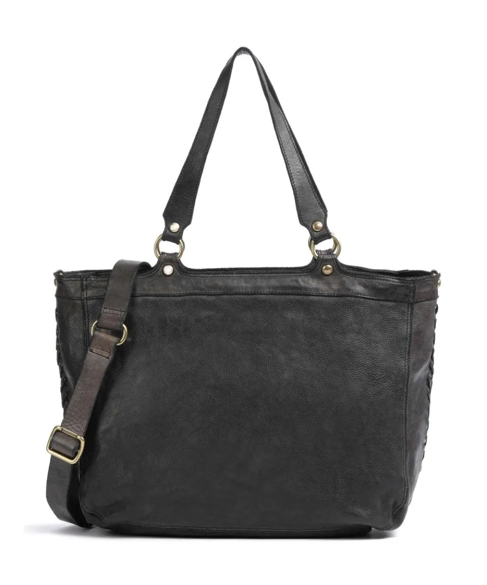 Shopper genarbtes Rindsleder braun