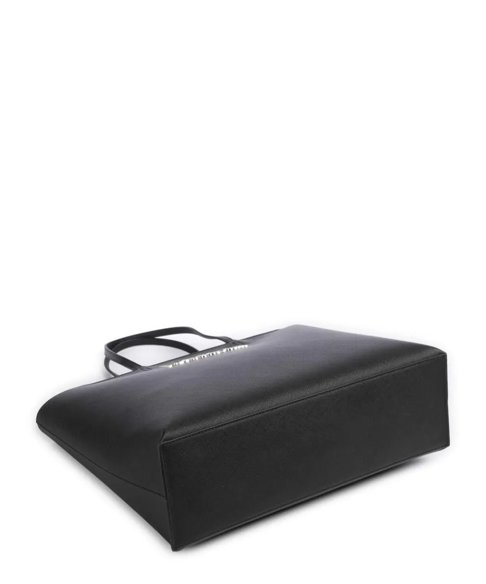 Shopper Lederimitat schwarz