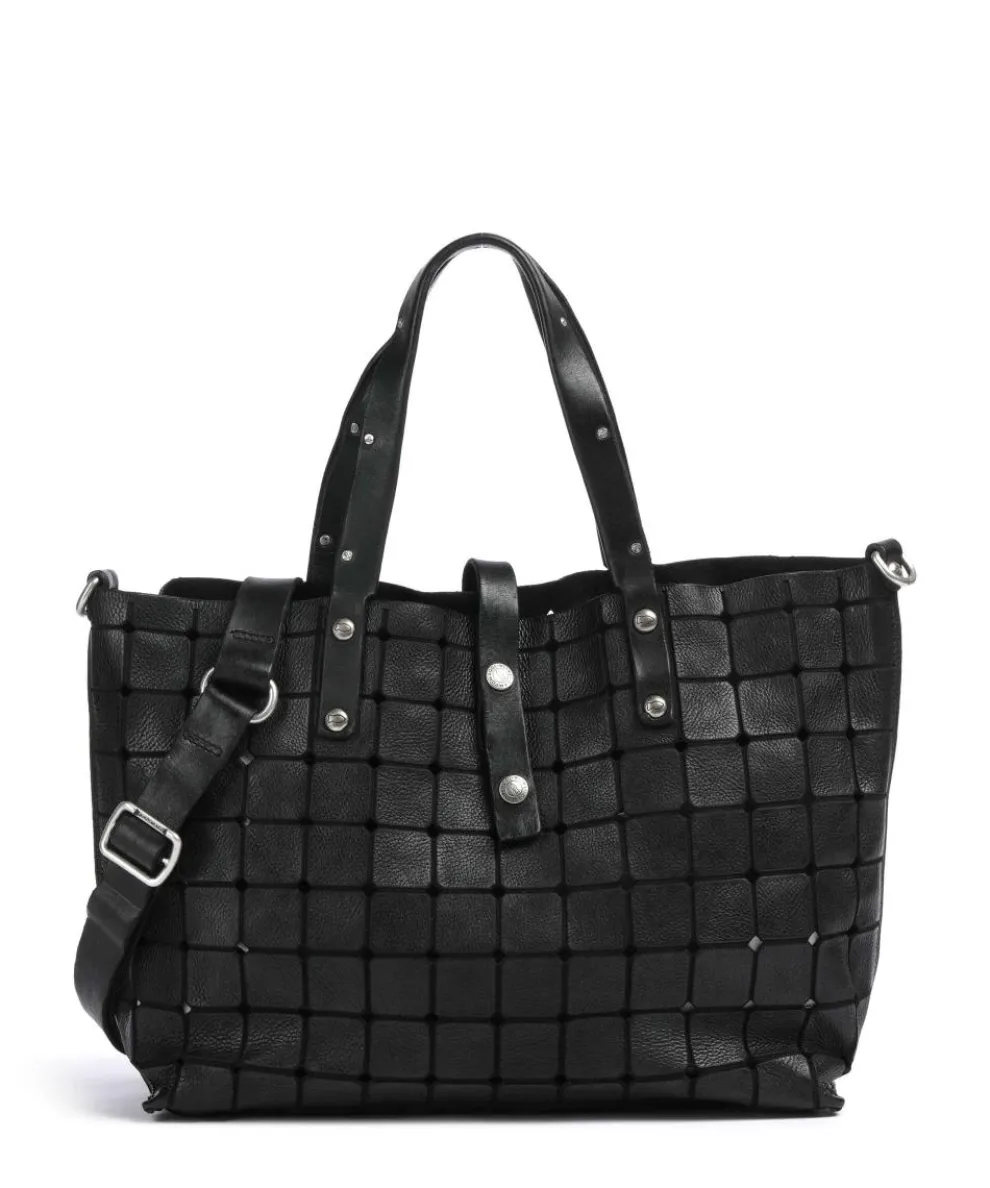 Shopper Rindsleder schwarz