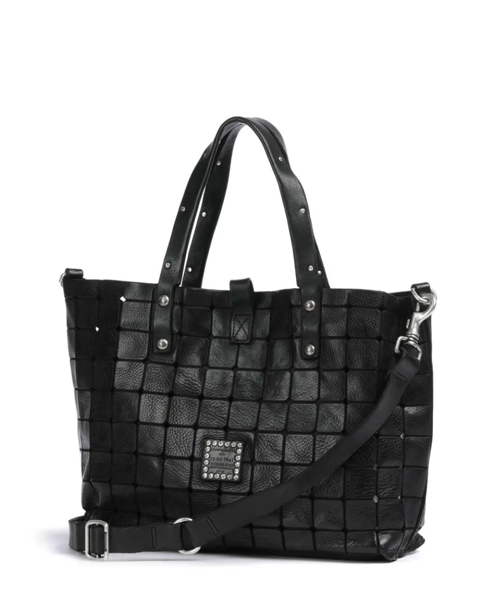 Shopper Rindsleder schwarz