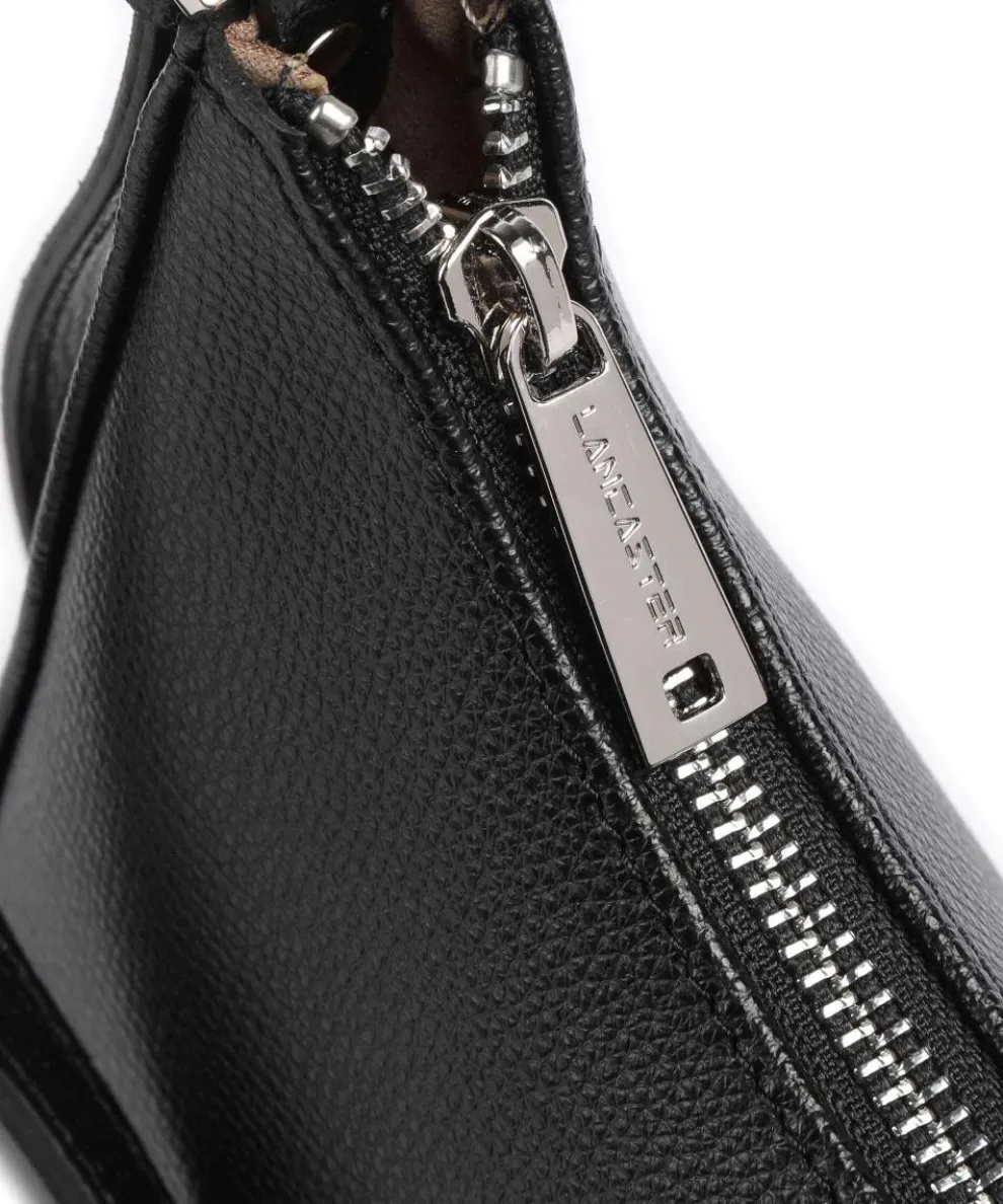 Sierra Umhängetasche genarbtes Rindsleder schwarz