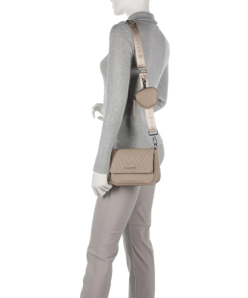 Sira Umhängetasche Lederimitat hellbraun