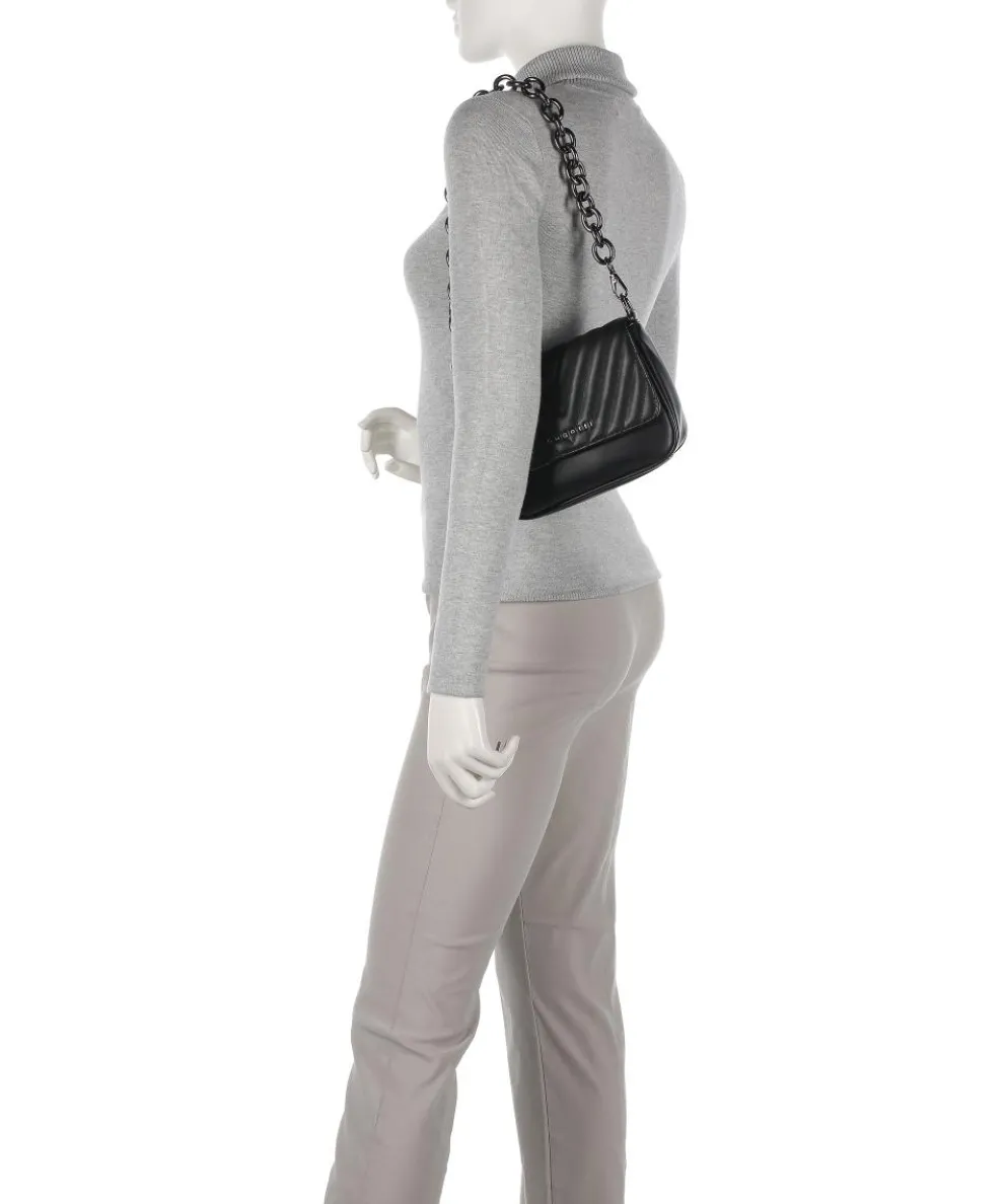 Sira Umhängetasche Lederimitat schwarz