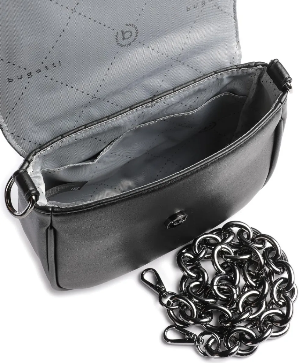 Sira Umhängetasche Lederimitat schwarz