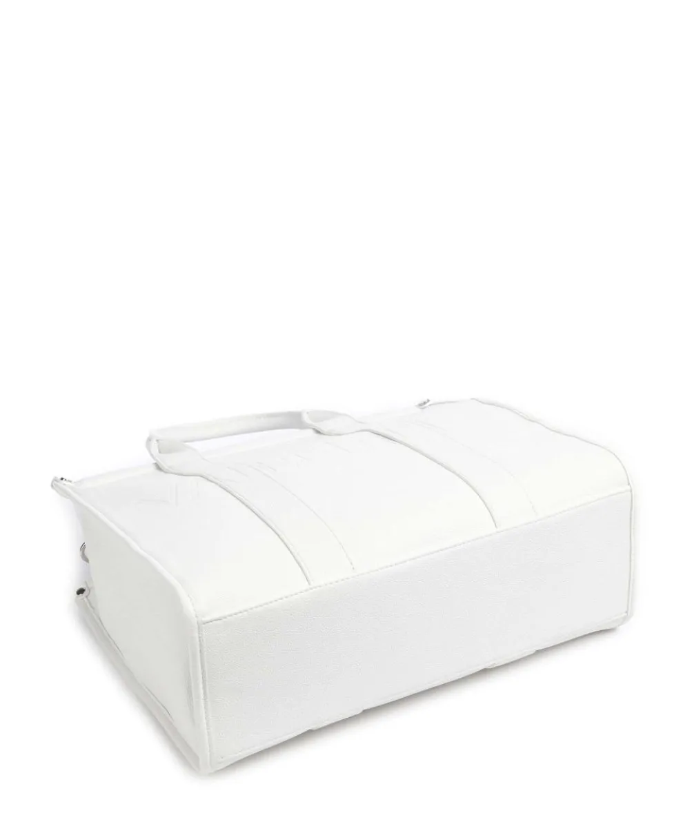 Sirah Re Handtasche Lederimitat weiß