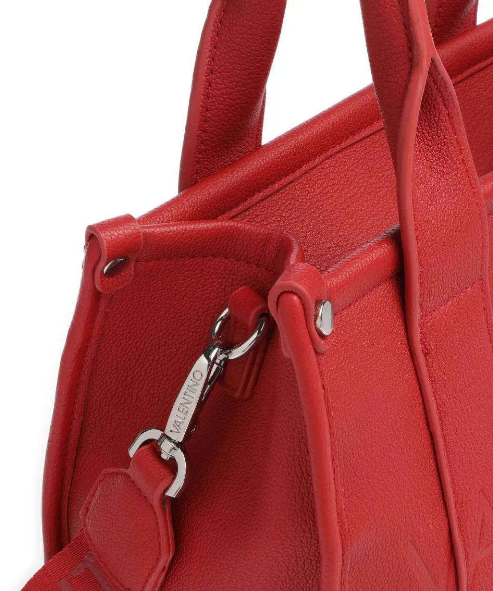 Sirah Re Handtasche Lederimitat dunkelrot