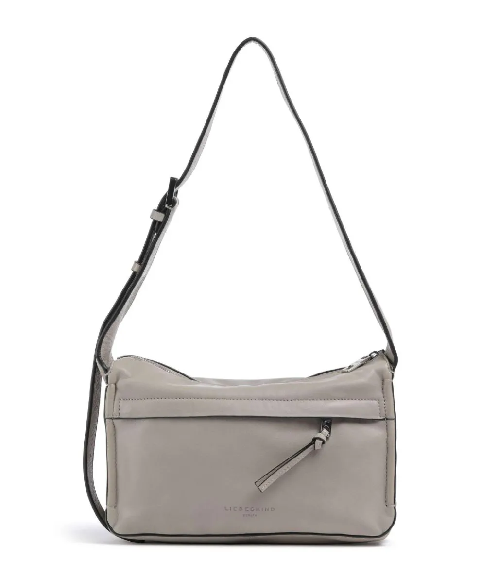 Sky Sheep Natural S Schultertasche Schafsleder grau