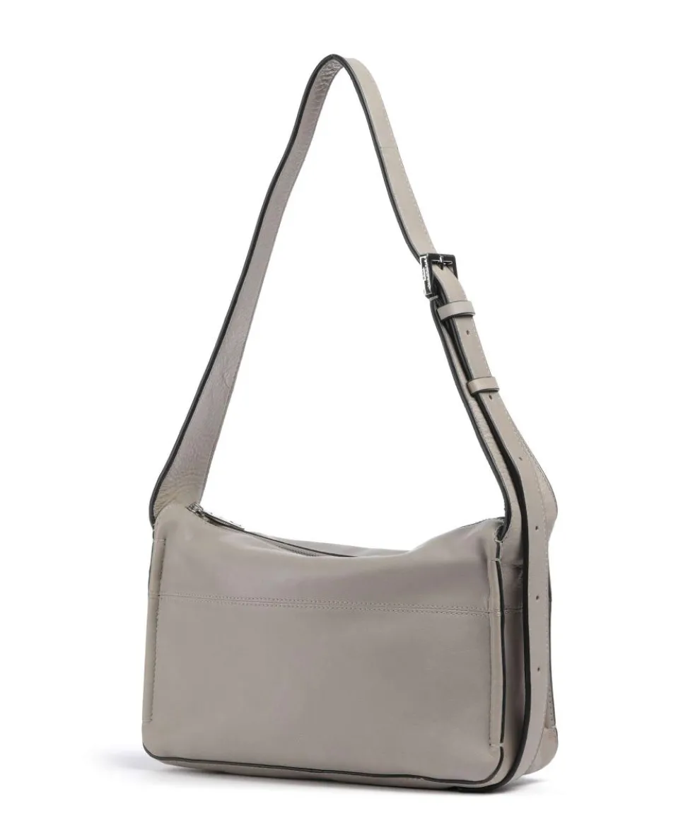 Sky Sheep Natural S Schultertasche Schafsleder grau