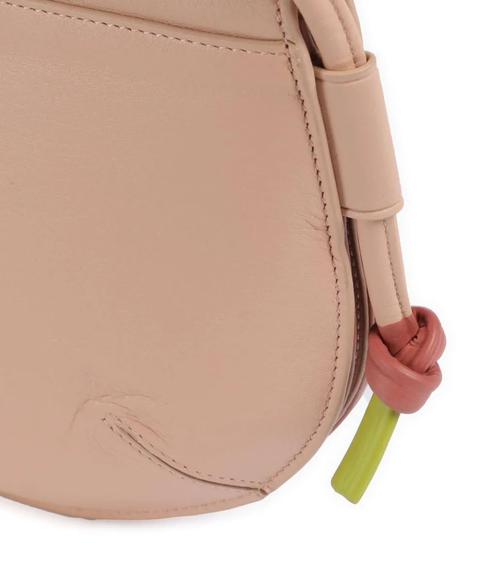 Skye Umhängetasche fein genarbtes Leder altrosa